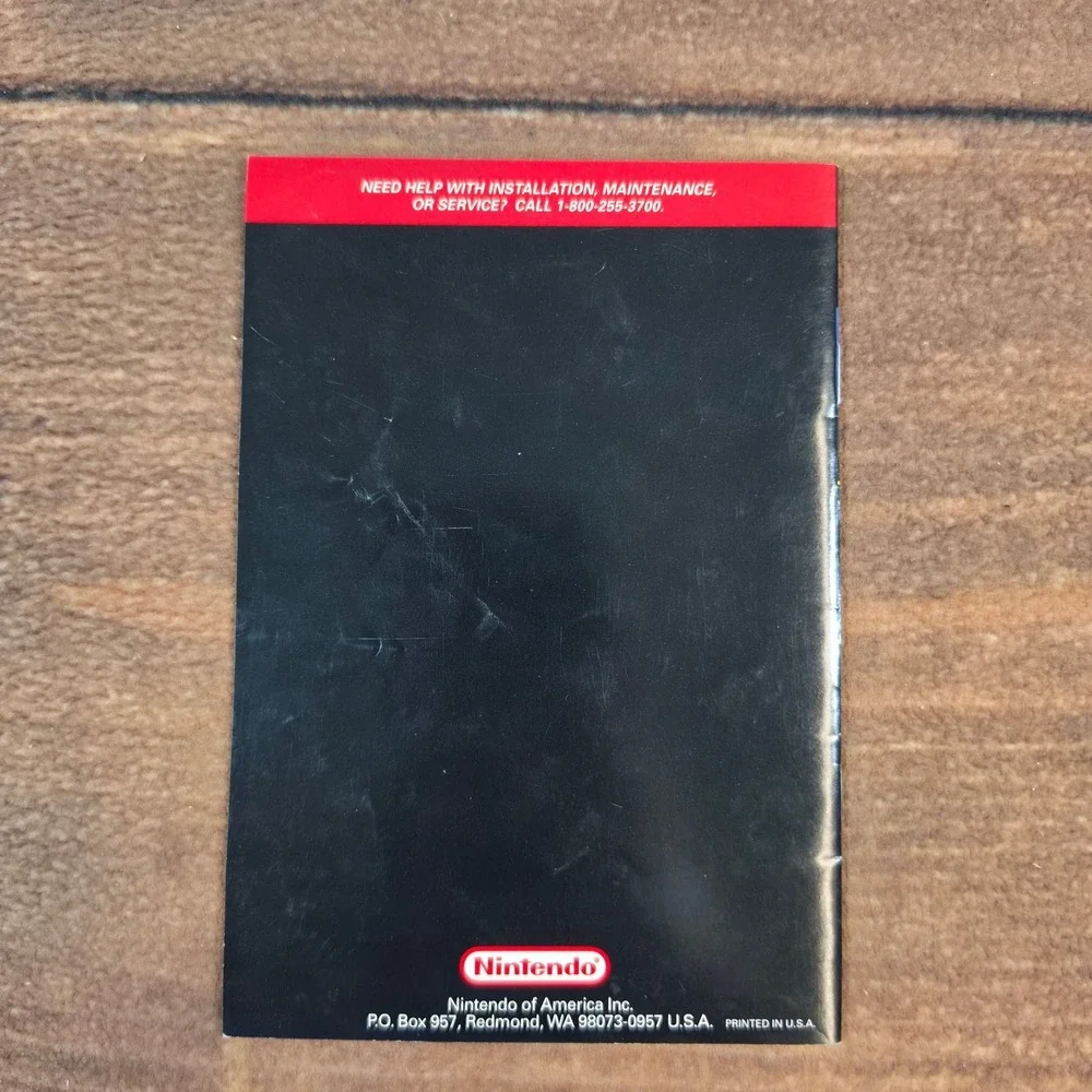 Nintendo Donkey Kong Country 3 Instruction Booklet SNES Black Good Authentic